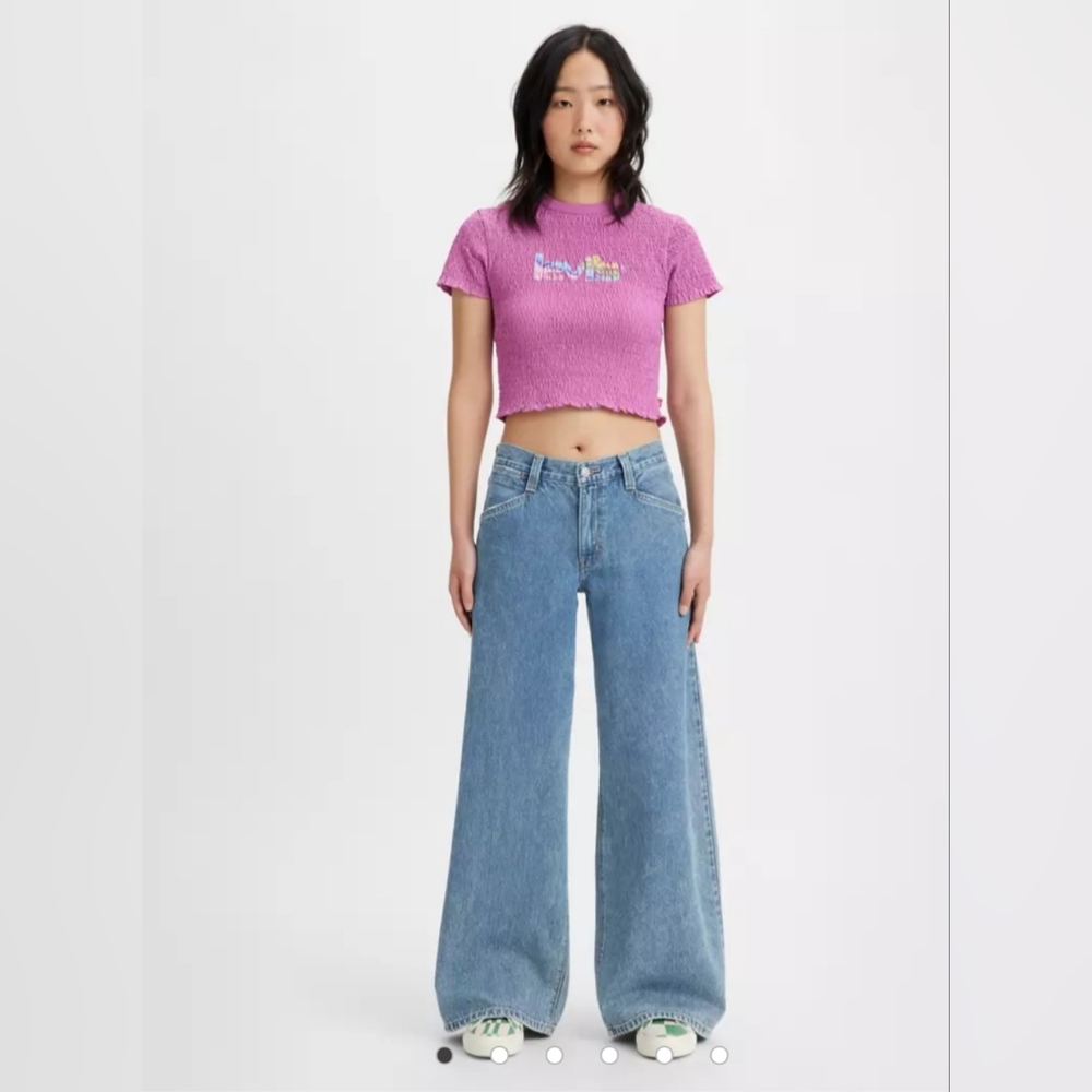 Levi's 94' Baggy Wide Leg Jeans. Side 25